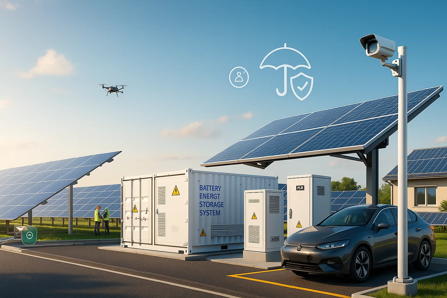 Solar power plant